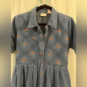Bentley vintage denim dress
